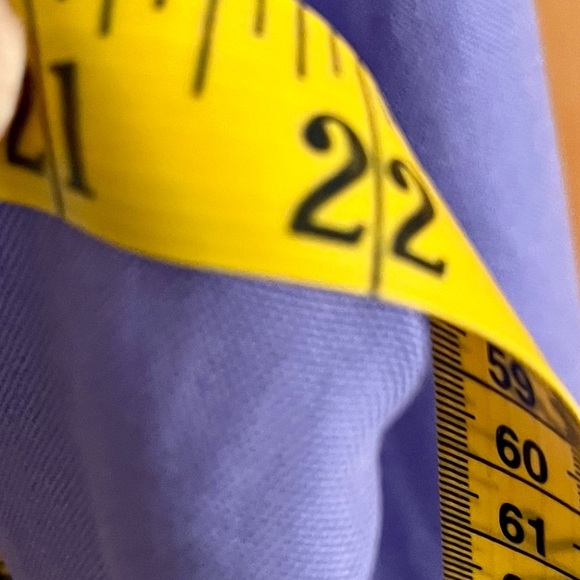 Soft Surroundings Periwinkle Purple Button-Up Blouse Size PM Tunic Flowy Gift - Picture 12 of 14